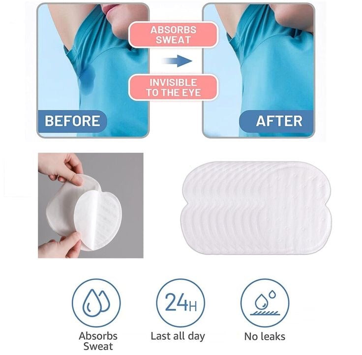 Coussinets Anti-Transpirants Jetables Anti-Odeurs