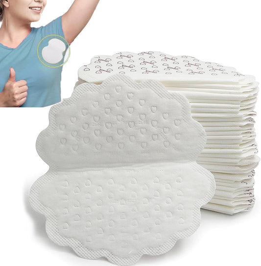 Lot De 56 Coussinets Anti-Transpirants Jetables Anti-Transpirants Anti-Odeurs Pour Les Aisselles, Lutte Contre L'Hyperhidrose, Pour Homme Et Femme (56 Pièces, 28 Paires)