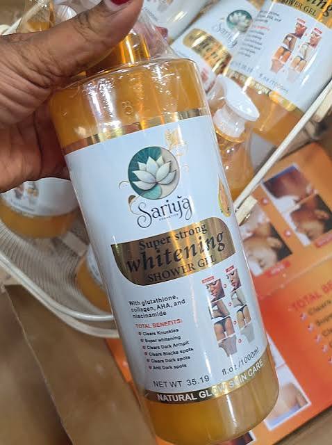Sariya 🧴 Gel de douche Éclaircissante ✅ Zero Dépigmentation ❌ Anti Imperfections ✅✅